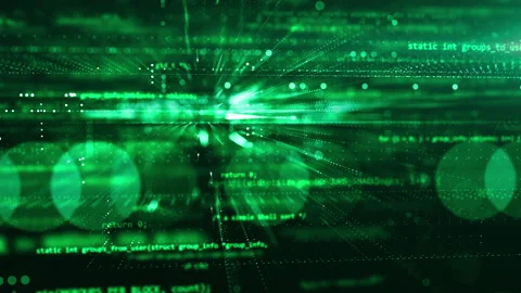 3D programming code abstract technology ... | Stock Video | Pond5