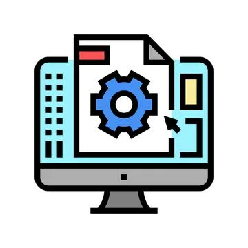 3d prototyping color icon vector illustration Stock Illustration