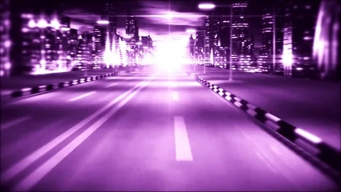 Motion Background Road Night Stock Footage ~ Royalty Free Stock Videos |  Pond5