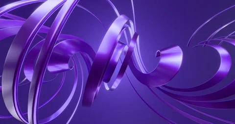 3d purple vortex background Stock Footage 303342620