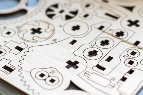 3D puzzle Stock Photos