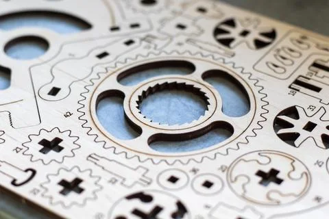 3D puzzle Stock Photos