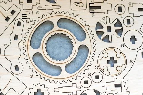 3D puzzle Stock Photos