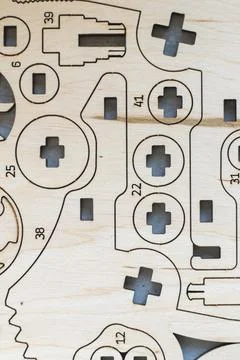 3D puzzle Stock Photos