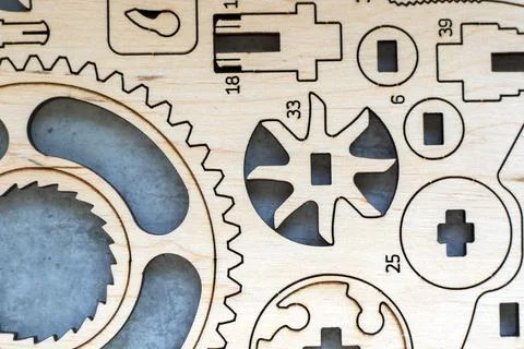 3D puzzle Stock Photos