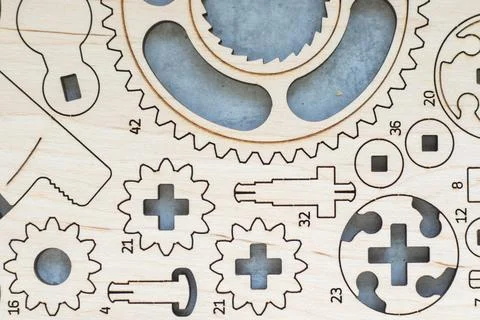 3D puzzle Stock Photos