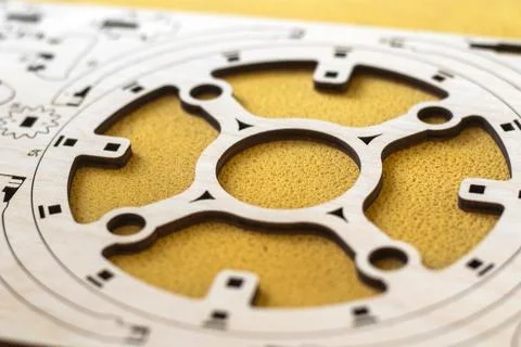 3D puzzle Stock Photos