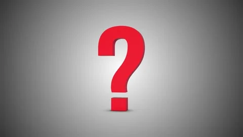 3D Question Mark Icon Rotating with Seamless Loop. Question Mark. 4K Stock Footage 277489670