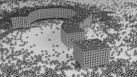 3D Question Mark Symbol Stock Footage 133173274