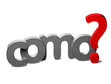 3d question word how in spanish language (como) on white background イラスト素材