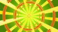 3d radial ray on green and yellow background, loop HD Footage