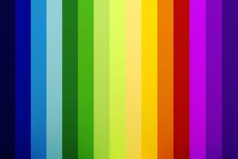 3d rainbow abstracct background Stock Illustration