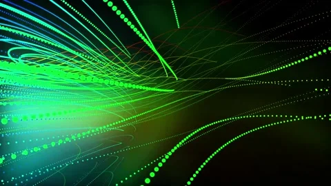 3d Rainbow Lines Stock Footage 243582086