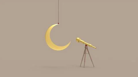 3D Ramadan kareem Background, 3d illustration イラスト素材