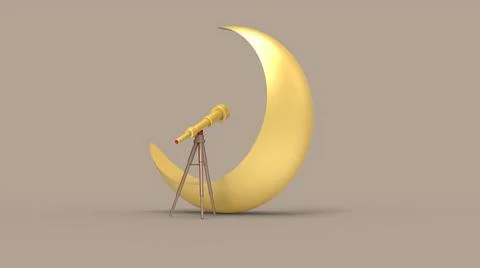 3D Ramadan kareem Background, 3d illustration Stock Illustration