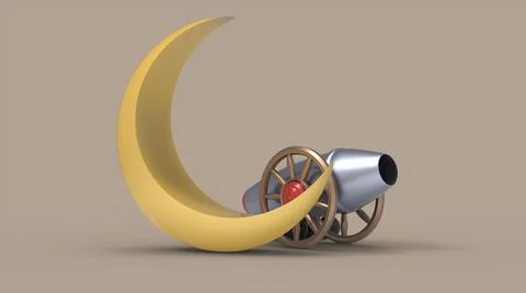 3D Ramadan kareem Background, 3d illustration イラスト素材
