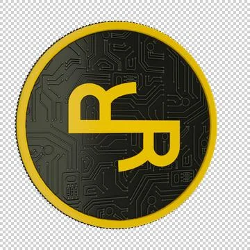 3D Rchain Stock Illustration