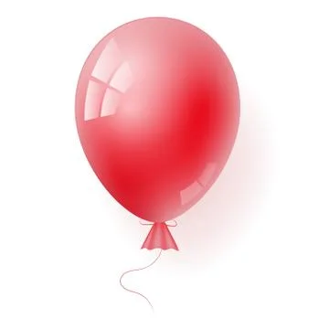 3d realistic balloon. Stock Photos