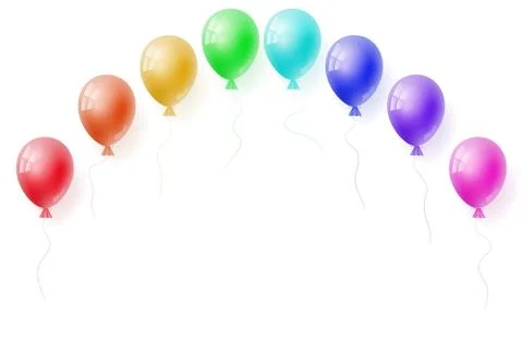 3d realistic balloon. Stock Photos