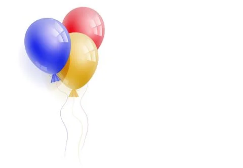 3d realistic balloon. Stock Photos