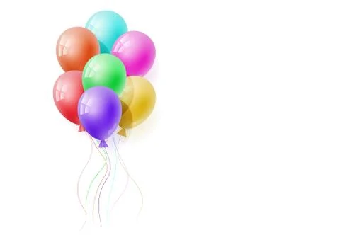 3d realistic balloon. Stock Photos
