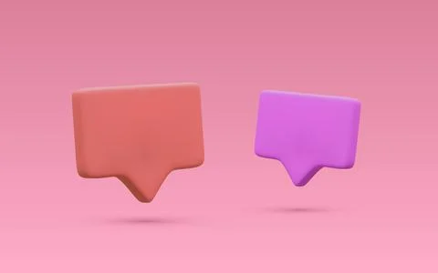 3d realistic bubbles with shadows isolated on red background. Vector illustra Illustrazione stock