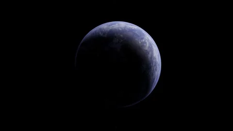 3D Realistic Earth from space in 4k Stock Footage 179559994