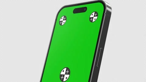  3d Realistic Generic Smartphone Device Mockup App Promo Mockup Template Stock Footage 332439480