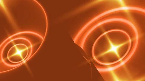 3d realistic gradient orange color background design with light effect vect.. 스톡 일러스트