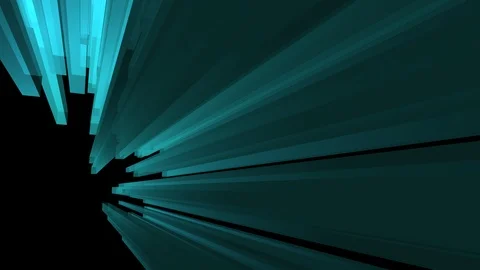 3d rectangle shapes motion technology background, alpha mask Stock Footage 119007945