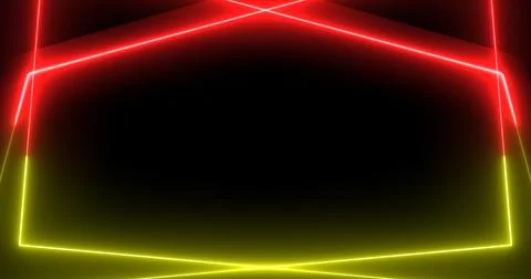 3d Rectangles moving background motion graphic in neon sign abstract colors.. イラスト素材