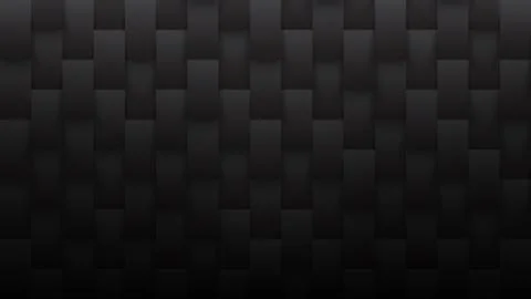 3D Rectangles Pattern Conceptual Sci-Fi Abstract Minimalist Black Background イラスト素材