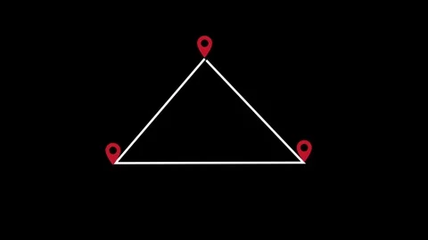 3D red arrow cursor moving upward on black background Video stock 342952573