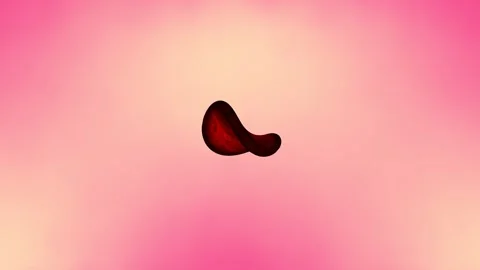 3D red blood cell Stock Footage 259838737
