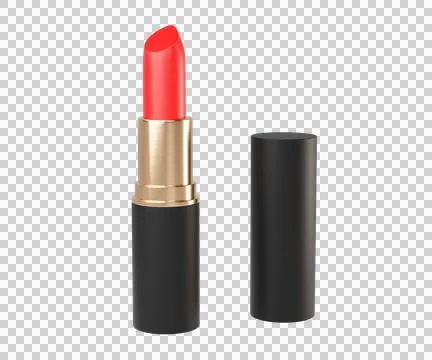 3D Red Lipstick イラスト素材