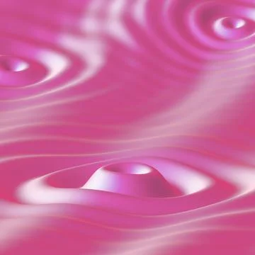 3D red sound wave: visualization of music listen and digital sound Stock Illustration