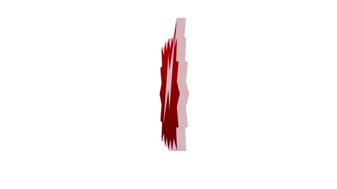 3d red speech ballon icon rotated loopable animation white background Stock Footage 265547162