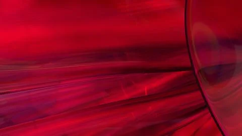 3D red translucent abstract wave wallpaper background. Shiny curved organic.. Stockillustratie