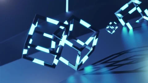 3d redner of automative sorting and delivery packages in darkstores. Modern Stock Footage 147916523