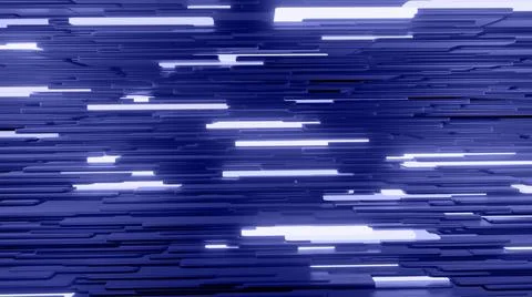 3d render. 3d abstract simple geometric background with blue blocks like light Stock Illustration