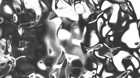 3d render of abstract art with surreal 3d organic alien plane or liquid substanc Vídeo Stock 242429569