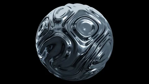 3d render of abstract art with surreal 3d organic alien Stock Footage 280596065