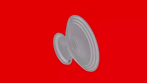 3d render abstract art video animation with surreal object. Stock Footage 324009922