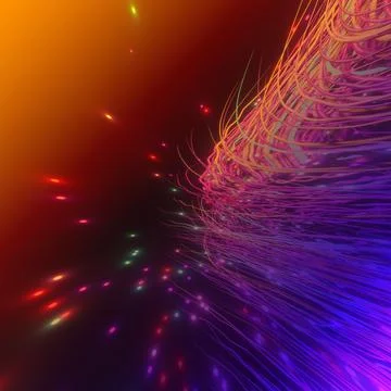 3d render. abstract background, the concept of the world wide web internet 스톡 일러스트