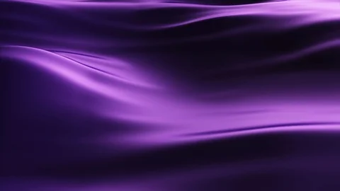 3d render abstract background of a developing fabric. Wave motion on violet silk Stock Footage 112095324