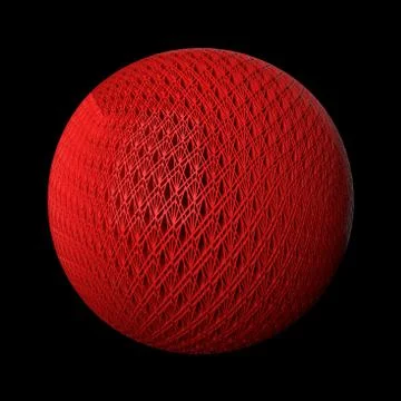 3d render abstract background. Displacement surface. Random patterns extruded Stock Illustration