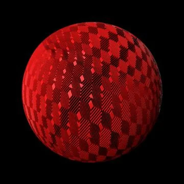 3d render abstract background. Displacement surface. Random patterns extruded Illustrazione stock