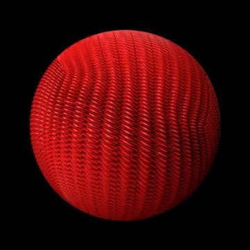 3d render abstract background. Displacement surface. Random patterns extruded Stock Illustration