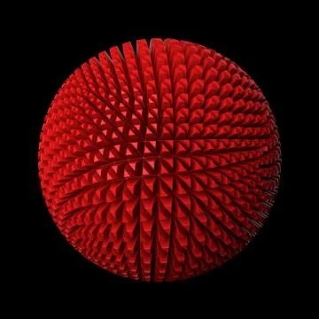 3d render abstract background. Displacement surface. Random patterns extruded Illustrazione stock
