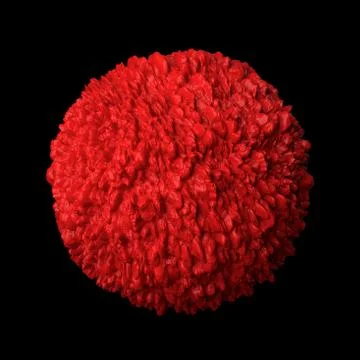 3d render abstract background. Displacement surface. Random patterns extruded Stock Illustration